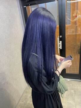 シエンゴールド(CIEN gold) 〈CIEN gold 岩田栞〉ブルーバイオレット☆/アッシュブラック