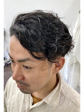 チョップカット パーマ