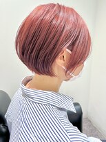 ジエクト 本店(The Ect)&nbsp;ブリーチ無しダブルカラー×艶秋カラー×長持ちショート