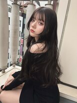 ノク 渋谷(nok)&nbsp;ラベンダーアッシュ_イメチェン美髪外ハネボブホワイトブロンド