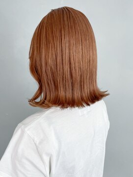 アイティーバイアルバム 八王子店(IT by ALBUM) オレンジボブ_ショコラアッシュヘルシースタイル_ba409281