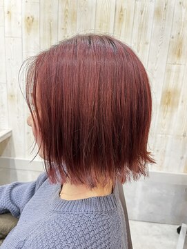 ヘアールーム アート(hair room a to by NYNY) レッドブラウン★