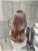 ブリーチなしグレージュ