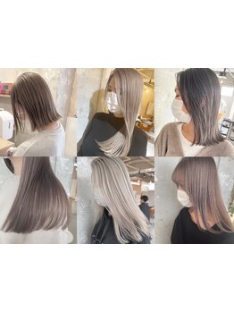 【大宮カラー】透明感×柔らかく魅せるカラー♪ダブルカラー/ブリーチなしも髪質に合わせてご提案◎