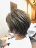 【平日当日限定】似合わせカット＋ケアカラーリタッチ＋高濃度Tr