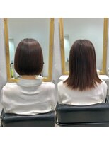 エマ(emma)&nbsp;★ナチュラル縮毛矯正★髪質改善★ボブ★