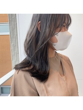 ミント(mint) 【 赤み消しまろやかカラー◎ブリーチなし透明感グレージュ◎ 】