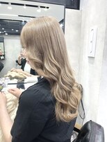 アレンヘアー 松戸店(ALLEN hair) ハイトーン　かわいいミルクティーカラー