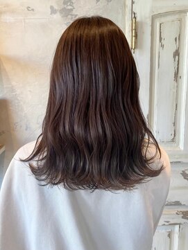 カムジーヘッド(COMEGHEAD) ダブルカラーミルクティーベージュカラーブルーブラックブリーチ