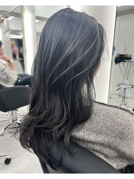 アルドーレ(Ardore) コントラスト極ハイライト☆アッシュブラック