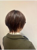 似合わせカット×ショートウルフ