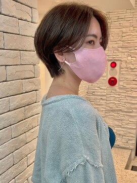 メモリーズ 表参道(Memories) ショートヘア/ボブ/可愛い丸み/簡単スタイリング/20代30代