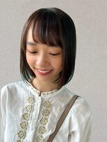 ウシワカマルエムティードット(USHIWAKAMARU MT.)&nbsp;大人可愛いボブスタイル