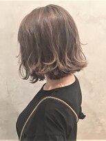 アールヘア(ar hair)&nbsp;切りっぱなしボブ☆ピンクベージュ
