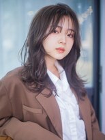 アイティー バイ アルバム 中野店(IT by ALBUM) レイヤーカットレイヤーロンググレーベージュ_9802