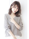 お手入れ簡単デジタルパーマ+艶カラー+モカベージュ神戸/東灘