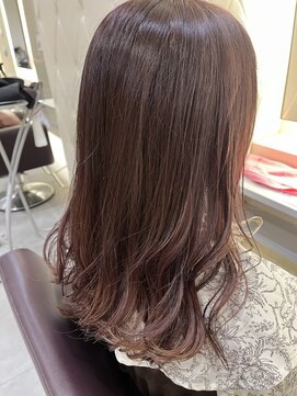 アヴァンス 江坂店(AVANCE.) ピンクブラウンカラー