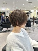 30代/40代/50代◎絶壁解消/白髪ぼかし/大人小顔ショート【湯本】