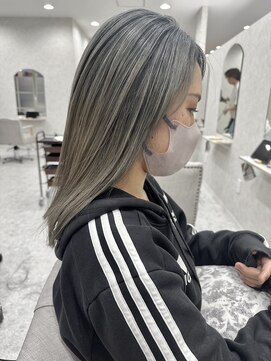 ロエン 西岡崎店(ROEN) #バレイヤージュ/20代/30代/シャドールーツ/髪質改善