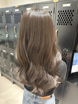 ロウ 町田(ROW) 大人かわいいエギョモリ ミルクティーブラウン ひし形シルエット