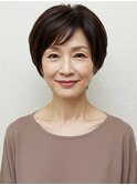 60代にオススメ★ふんわりショート