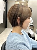 大人丸みショート