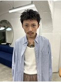 メンズピンパーマ
