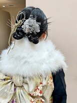 ヒビヲ(HIBIO) 横浜卒業式ヘアセット着付け袴ハイトーンカラーダブルカラー韓国