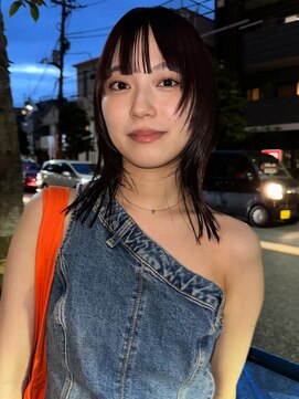 ヌウ(nuu) 〈生平〉暖色カラー/深みレッド/ブリーチなしカラー/レイヤー