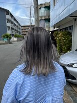 ヘイハッピー ヘアーラウンジ(HEY HAPPY hair lounge) デザインカラー