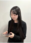 10代20代★ 就活などの暗染め 透明感カラー