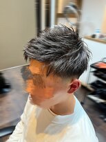 メンズ ヘアー ジーズ(Men's hair G's)&nbsp;ミドルフェード×ジェットモヒカン