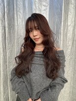 ステップボーンカット トーキョー(STEP BONE CUT TOKYO)&nbsp;【ステップボーンカット】ロングレイヤー/顔まわりカット/ピンク