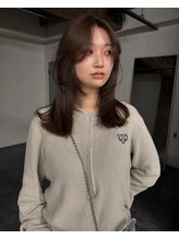 オフ エルア(ofF ’elua) facelayer greybrown