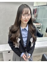 ディア(.eer)&nbsp;シールエクステ/ロングヘア/韓国ヘア/顔まわりレイヤー