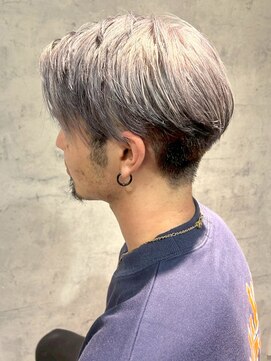 アフィナー(Afinar) 【横浜/横浜駅】シルバーアッシュ×メンズショート