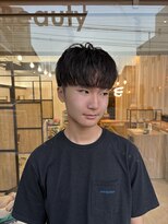 メンズギフト(men's GIFT)&nbsp;ナードマッシュシースルーマッシュツーブロック刈り上げ