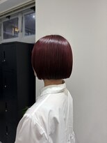 ルミナス(Luminous)&nbsp;深みRD 切りっぱなしボブ