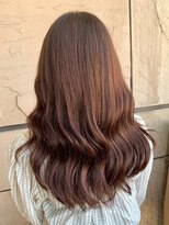 アフィナー(Afinar) 【横浜/横浜駅】柔らか赤みブラウン◎ゆるカールロング