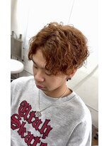 カリス ガーデン(Charis garden)&nbsp;センターパート/ツイストスパイラルパーマ/ブリーチパーマ