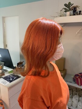 アクト(ACT) オレンジ/ダブルカラー/デザインカラー/推しカラー