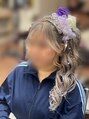 オリーブ 美容室&nbsp;成人式ヘアセット髪型、髪色、お肌トータルでお任せください♪