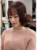 ボブ/顔周り/前髪/レイヤーカット/韓国風