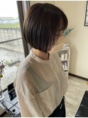 ミニボブ×オリーブカラー★