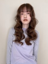 トーチ(torch) 【大須 栄】バングカット 透明感グレージュ