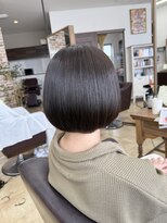 トップスタイル リッチ&nbsp;扱いやすさ抜群のまとまりワンレンボブ