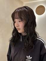 ラヴィズム 栄店(LUVISM)&nbsp;ミディアム/ボブ/レイヤー/顔周りレイヤー/艶カラー/パーマ