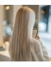 【ブリーチ毛専用】カット+酸性髪質改善ストレート