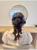 お呼ばれヘアセット