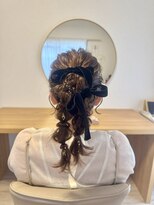 アンジュ&nbsp;お呼ばれヘアセット